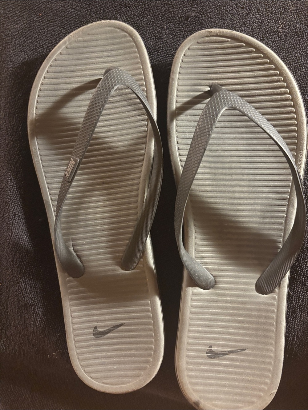 Nike Men’s Black Thong Sandals